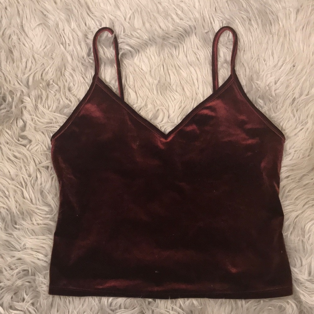 Suede top